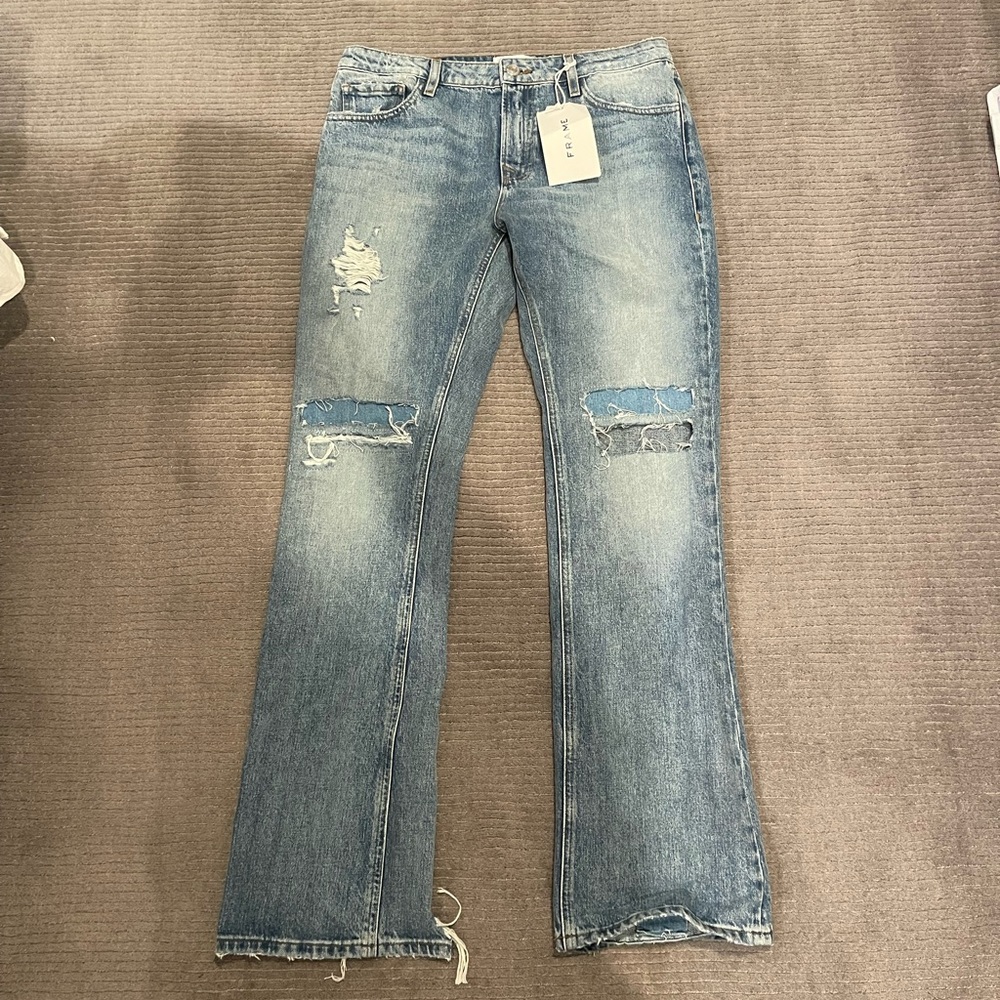 FRAME Low Boot Jean